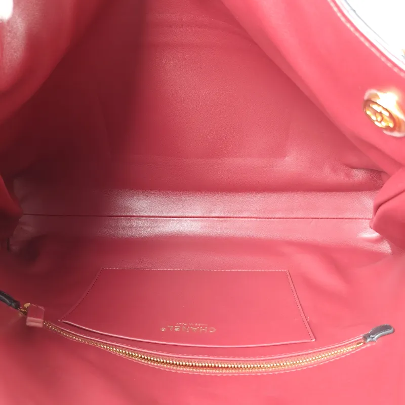 Chanel Shoulder Bag tote Black Lambskin One Size 41 × 9 × 27 cm — detail view 12 of 12