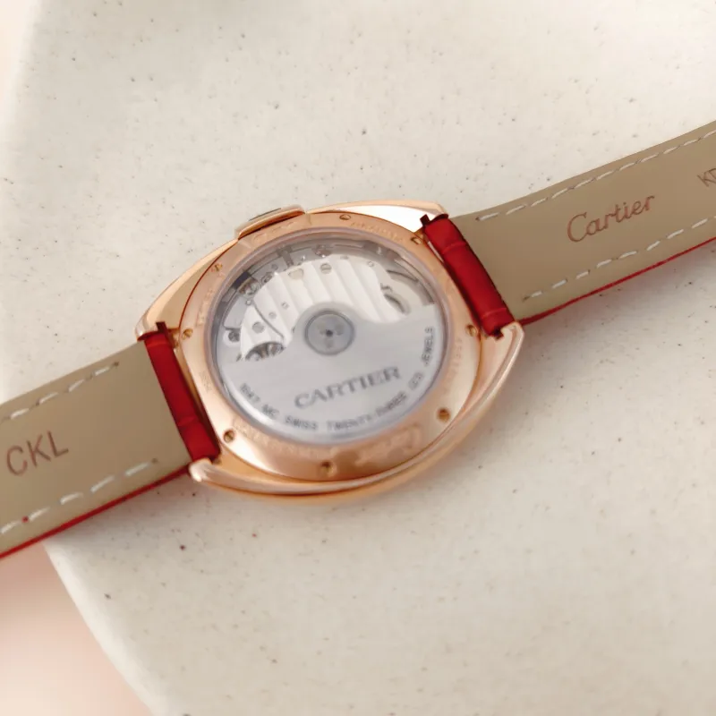 CARTIER Watch Collection Watch Silver 18k One Size 18k 35 — cover view 8 of 10