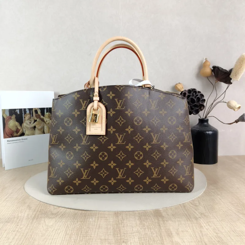 Louis Vuitton Top Handle Bag GRAND PALAIS Monogram PVC Medium34 × 15 × 24 cm