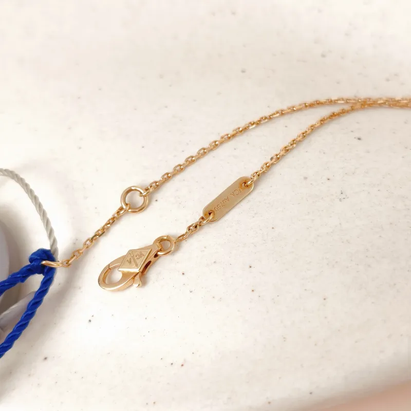 Van Cleef & Arpels Bracelet Frivole Yellow Gold 18KY ellow Gold Diamond Mini 16.5cm — cover view 8 of 9