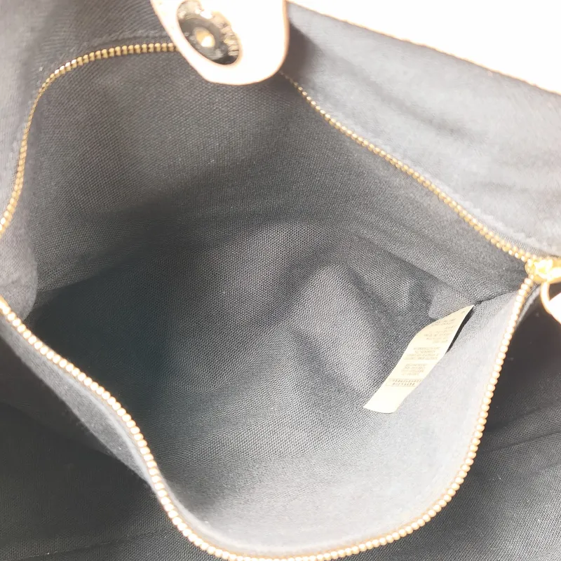 BURBERRY Top Handle Bag Beige Calfskin，Canvas 41 × 15 × 27 cm — detail view 8 of 11