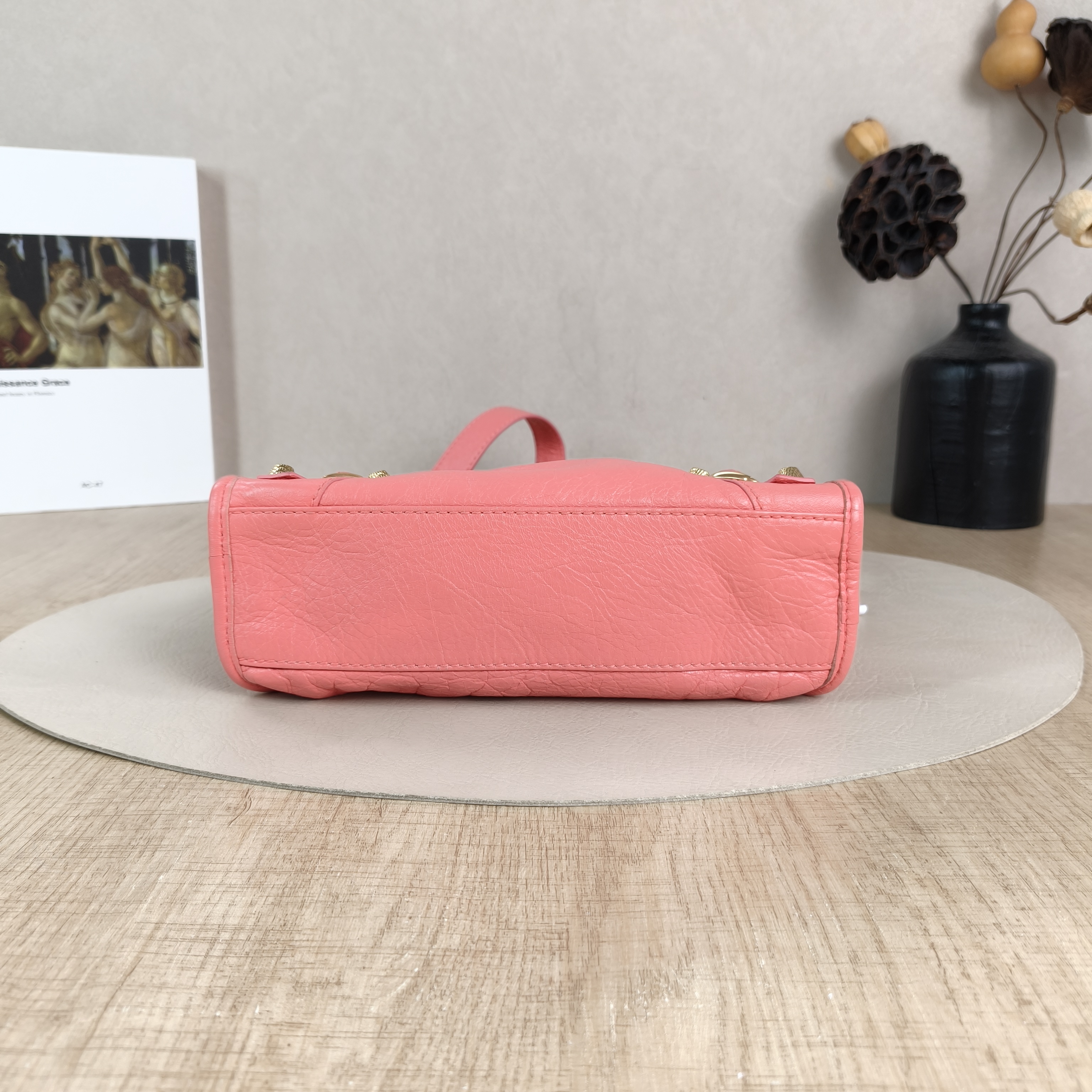 BALENCIAGA Crossbody Bag Classic City Pink Lambskinmini24 × 10 × 16 cm — cover view 4 of 5