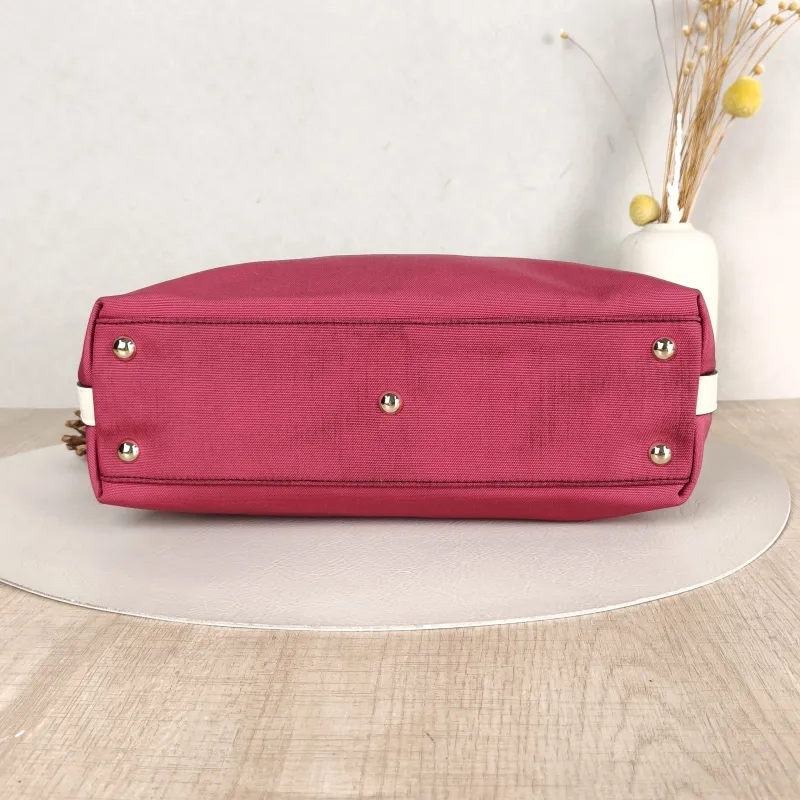 GUCCI Top Handle Bag Top Handle Bag Pink Canvas One Size30 × 9 × 18 cm — cover view 3 of 5