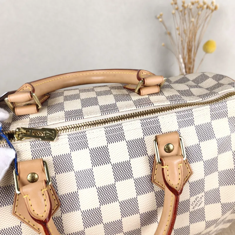 Louis Vuitton Crossbody Bag Speedy30 Shoulder Strap Edition- PVC Large 30 × 17 × 21 cm — detail view 11 of 11