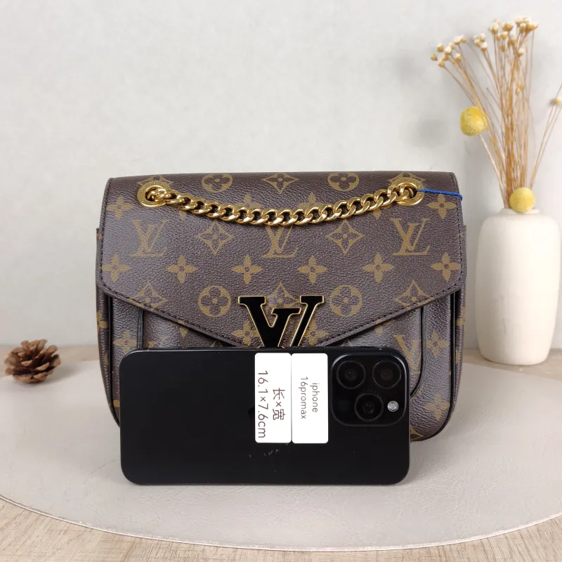 Louis Vuitton Crossbody Bag Passy Messenger Bag Monogram PVC Small 23 × 9 × 17 cm — cover view 2 of 6