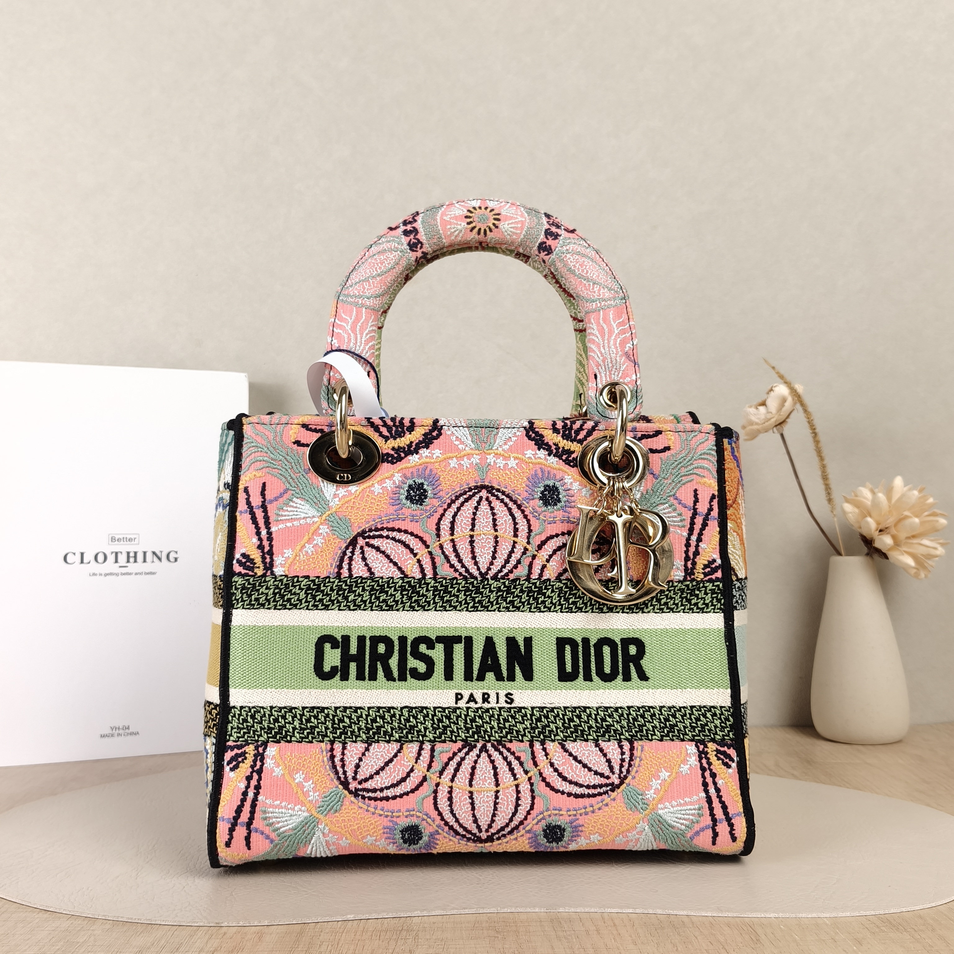 DIOR Bag Lady Dior 24*12*21