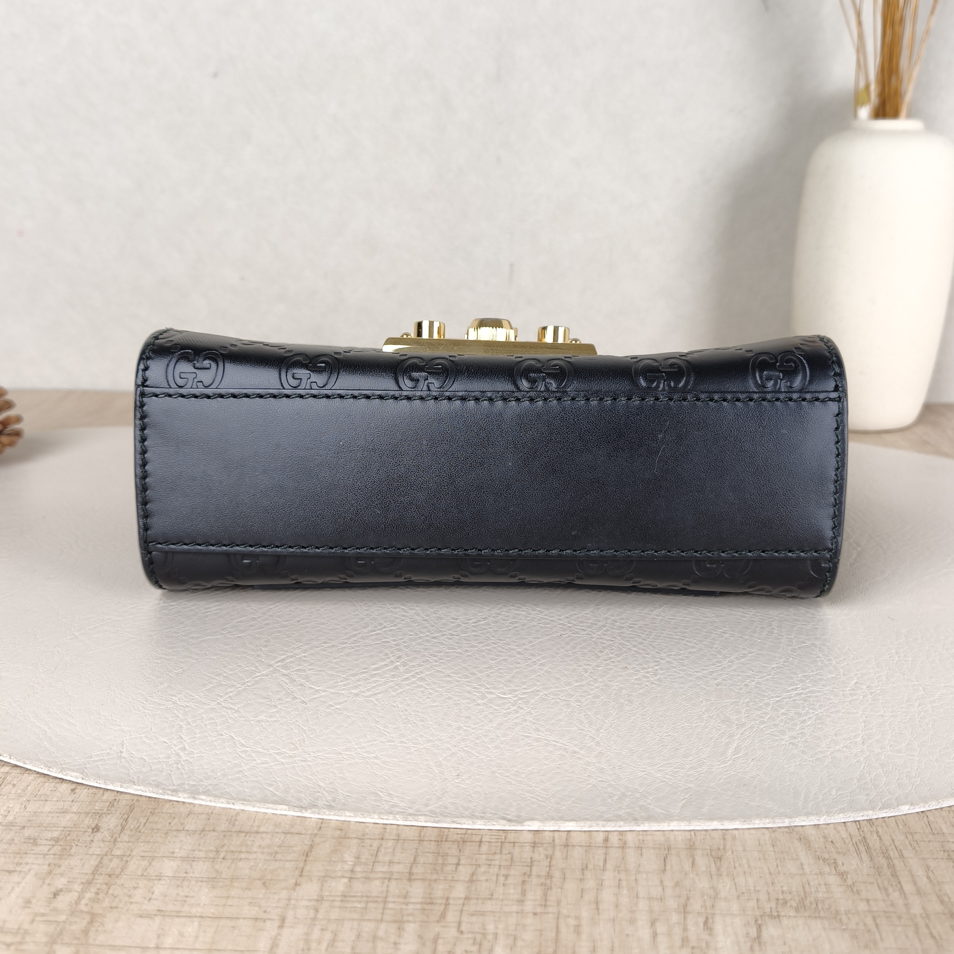 GUCCI Crossbody Bag Padlock Black Calfskin Small20.5 × 7.5 × 13 cm — cover view 5 of 5