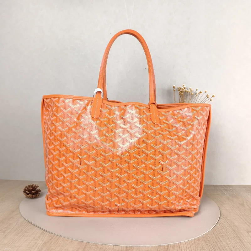 GOYARD Shoulder Bag SAINT LOUIS Shopping Tote PVC Small 34 × 15 × 28 cm — cover view 2 of 5