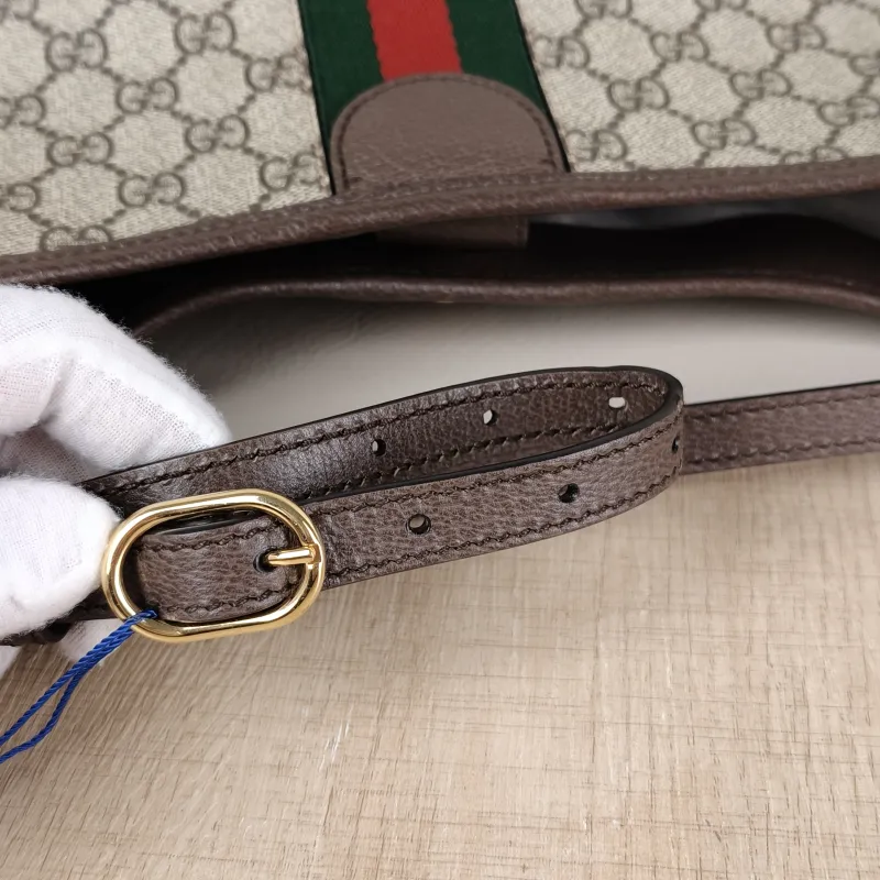 GUCCI Crossbody Bag ophidia Bucket Bag Monogram PVC One Size 34 × 16 × 31 cm — detail view 1 of 9