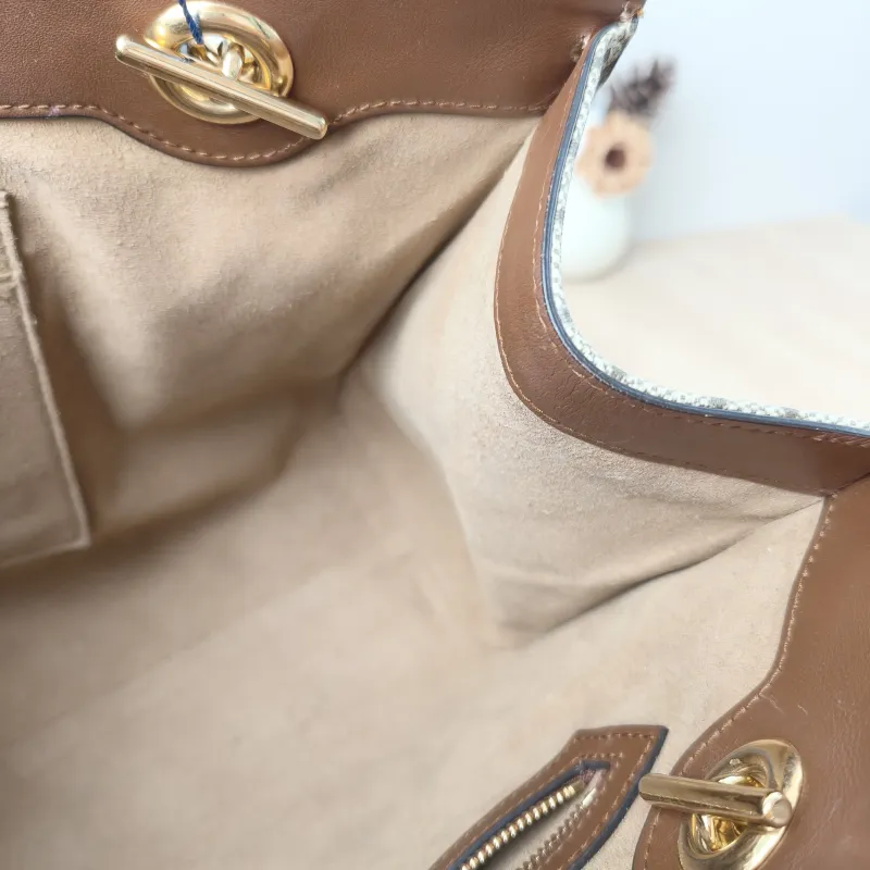GUCCI Shoulder Bag Padlock Tote Monogram PVC Large35 × 14 × 23.5 cm — detail view 12 of 12