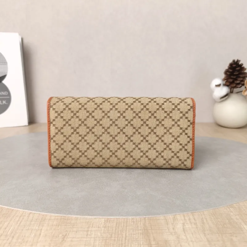 GUCCI Shoulder Bag Wallet Monogram Canvas One Size19 × 3 × 9.5 cm — cover view 4 of 5