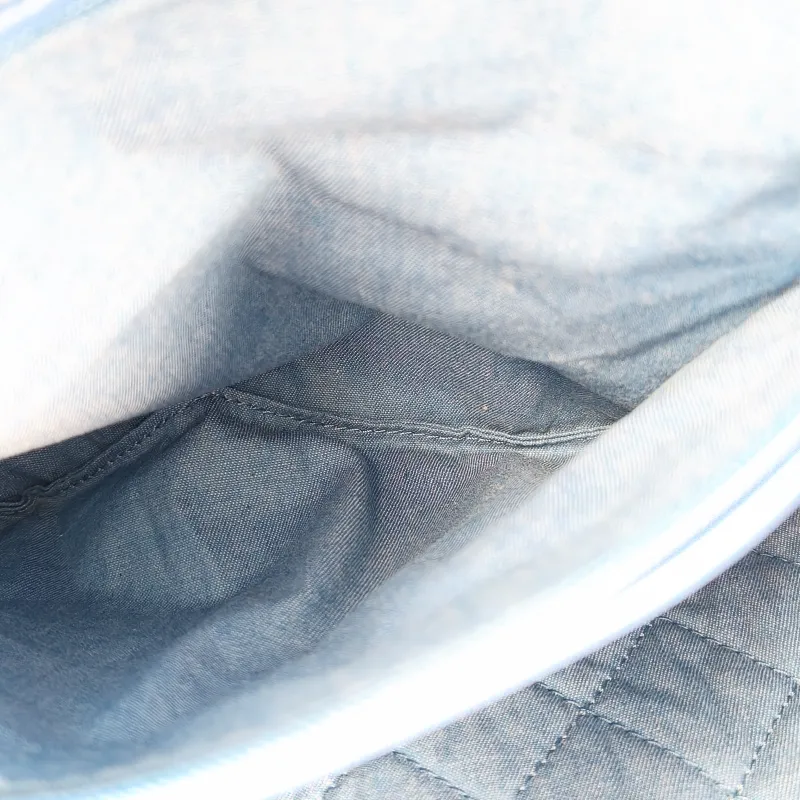 Chanel Shoulder Bag 22Bag Blue Colorblock Medium 39 × 8 × 42 cm — detail view 4 of 14