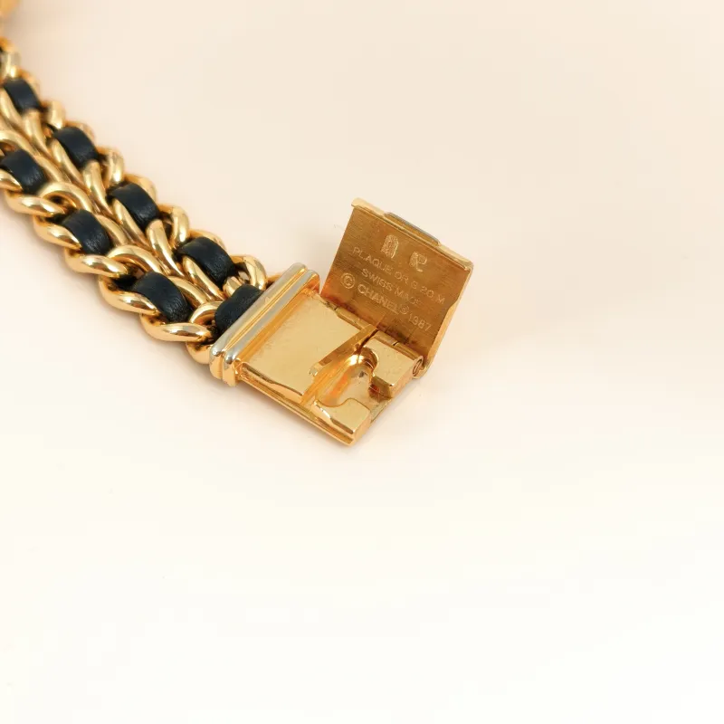 Chanel Watch Première Édition Originale Black with Gold-Tone Hardware Black with Gold-Tone Hardware One Size26.1mm x 20mm M — cover view 4 of 10