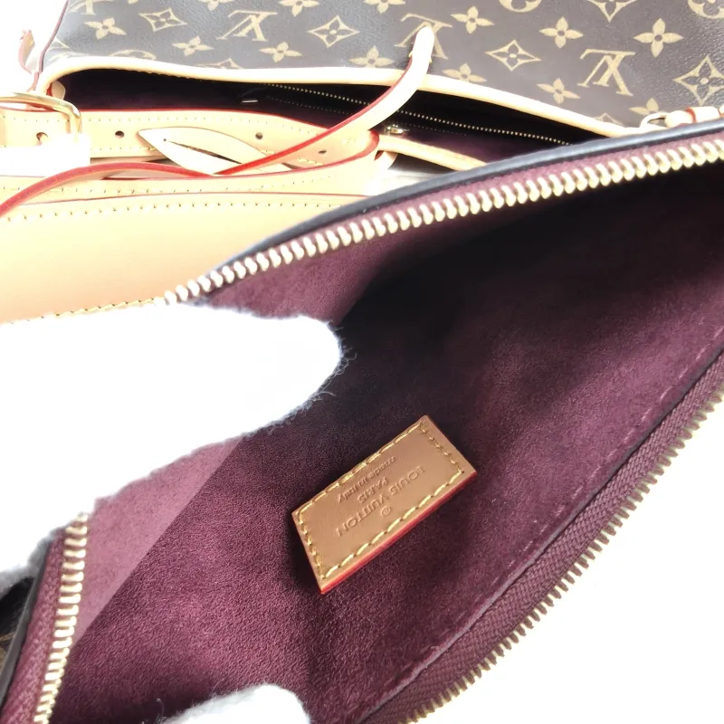 Louis Vuitton Crossbody Bag Carryall Monogram PVC Small 29 × 12 × 24 cm — detail view 10 of 12