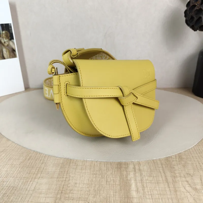 LOEWE Crossbody Bag Gate Dual Calfskin Mini 21 × 9.5 × 12.5 cm — cover view 4 of 5