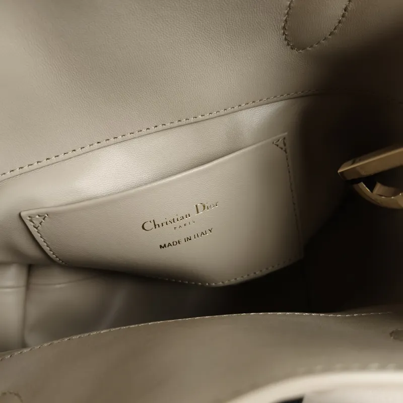 DIOR Top Handle Bag TOUJOURS Edition · Black Calfskin Small 18.5 × 12 × 18.5 cm — detail view 10 of 10