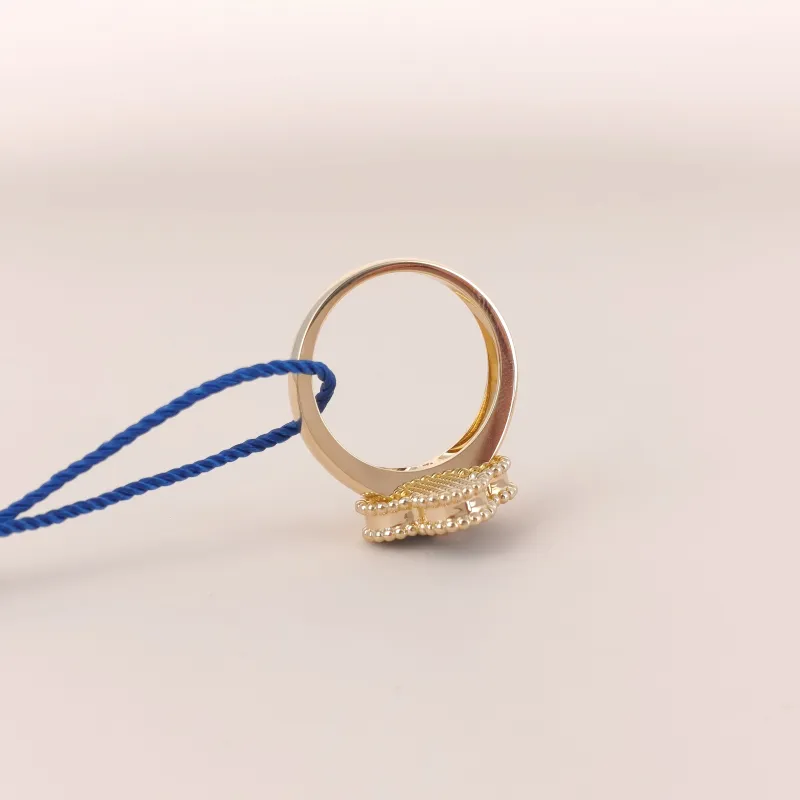 Van Cleef & Arpels Ring Alhambra Alhambra Collection Ring 18KY ellow Gold Vintage Small55 — cover view 6 of 9