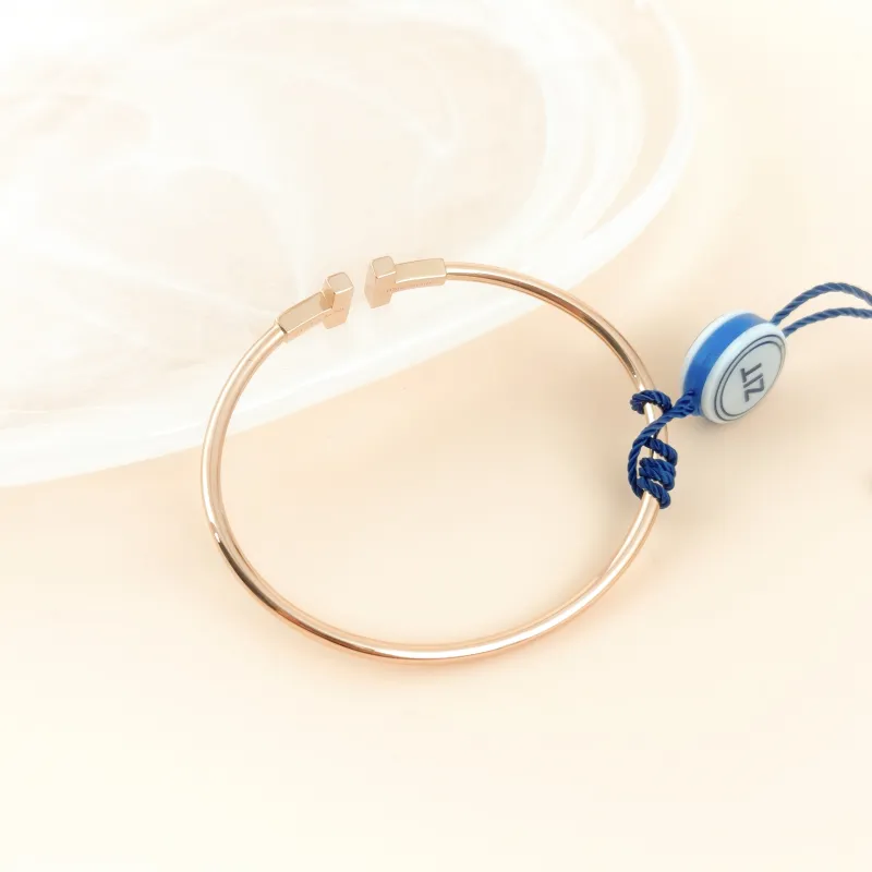 Tiffany&Co. Bangle TC ollection Rose Gold 18KR ose Gold One Size15.9cm — cover view 7 of 8