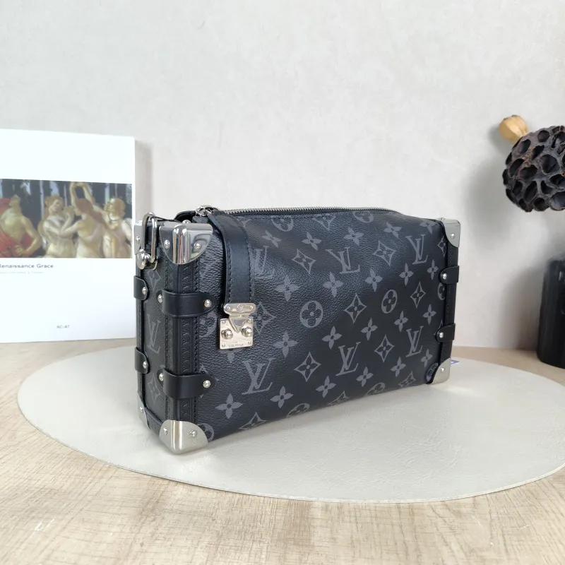 Louis Vuitton Crossbody Bag Side Trunk East West Box Monogram PVC Medium 28 × 7 × 15 cm — cover view 5 of 5