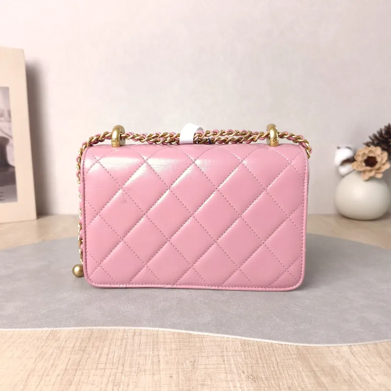 Chanel Crossbody Bag Calfskin Small 19 × 8 × 12 cm — cover view 5 of 6