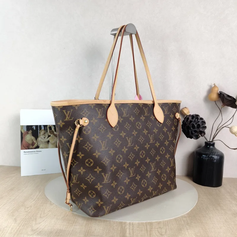 Louis Vuitton Shoulder Bag Neverfull Monogram PVC Medium 31 × 14 × 28 cm — cover view 3 of 4
