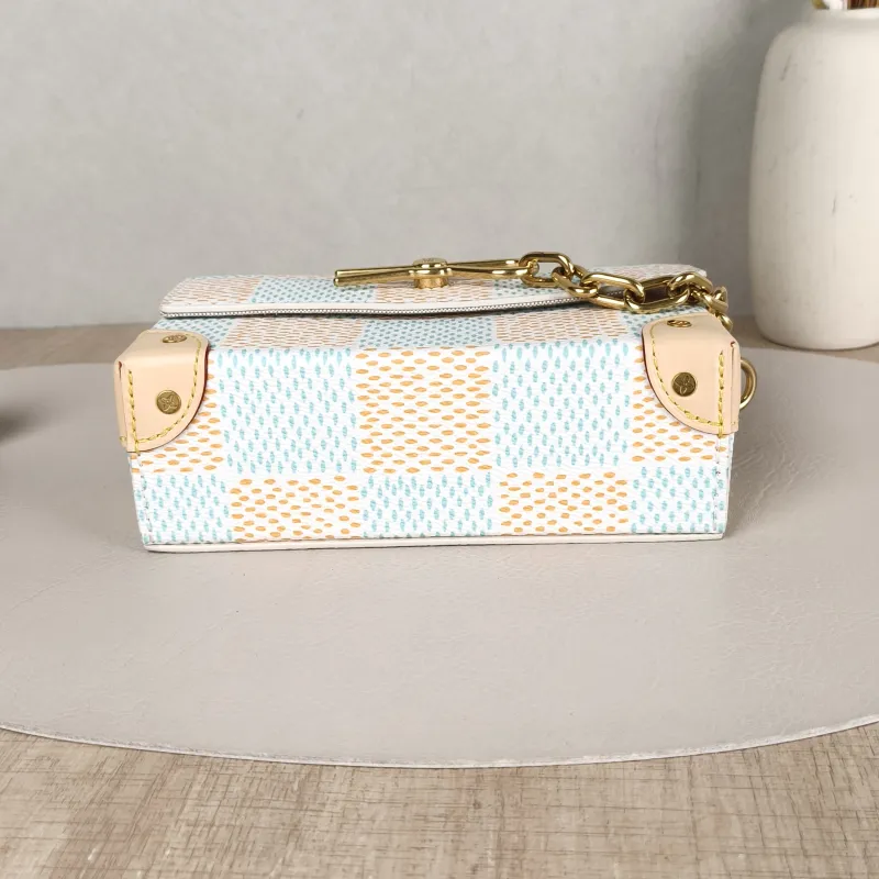 Louis Vuitton Crossbody Bag Steamer Box Blue · PV Cmini18 × 6.5 × 11 cm — cover view 4 of 5