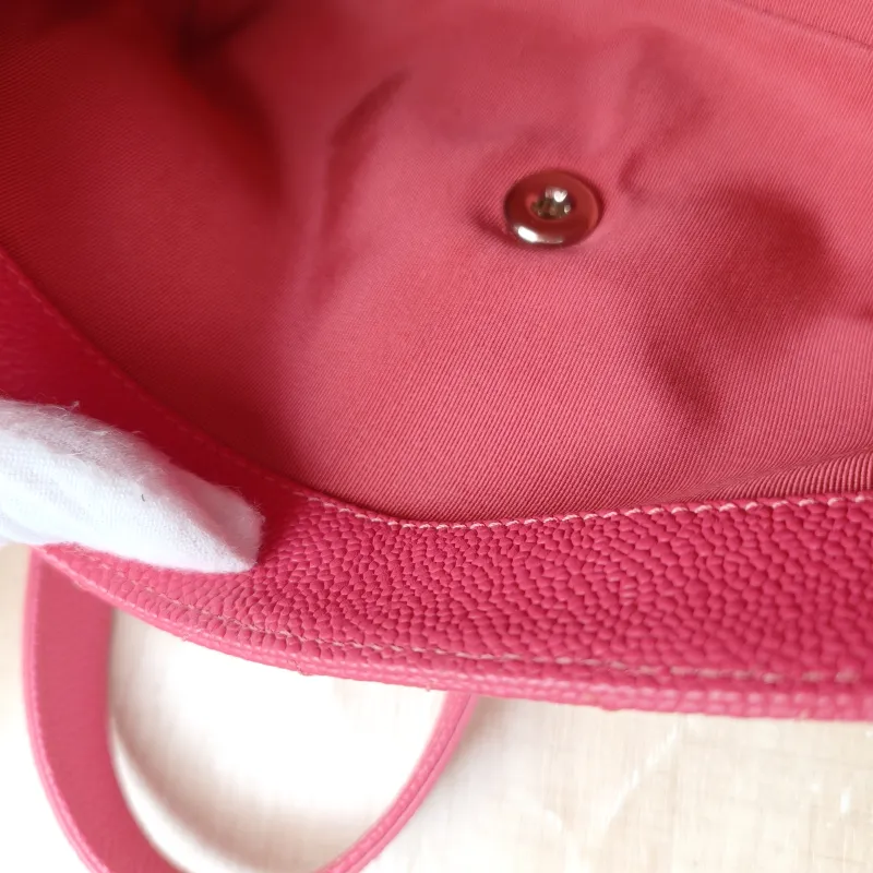 Chanel Crossbody Bag CF Crossbody Bag Red Grained Calfskin One Size 21 × 8 × 13 cm 29 — detail view 12 of 13