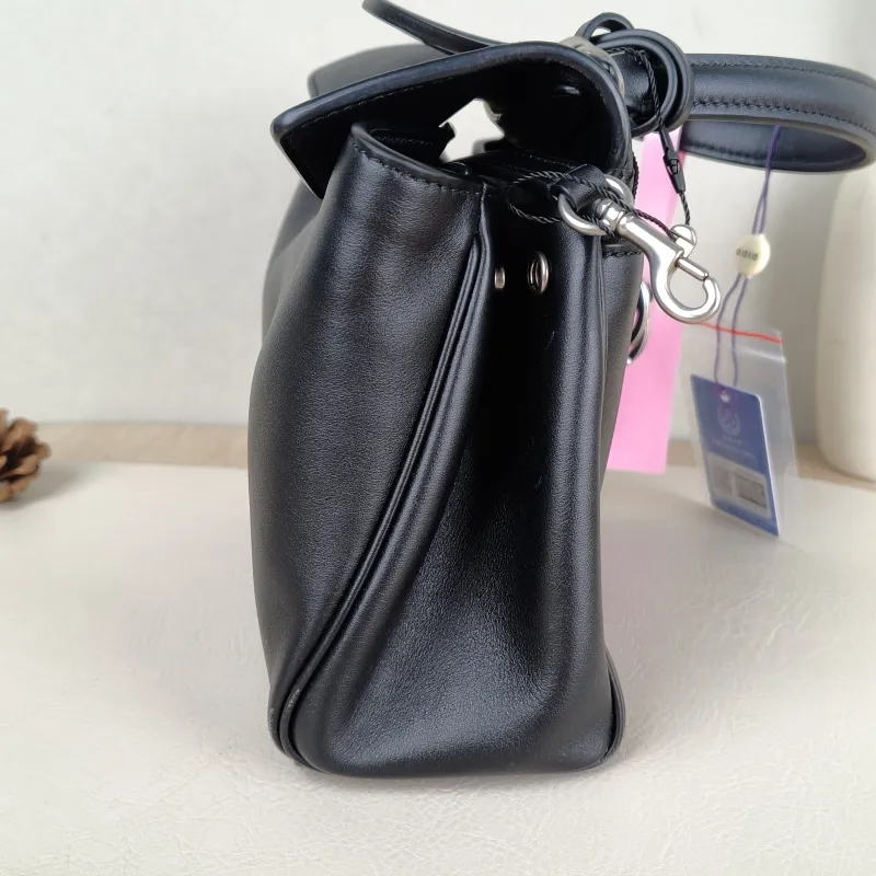 BALENCIAGA Crossbody Bag RODEO Black CC alfskin Mini 23 × 10 × 17 cm — detail view 8 of 13