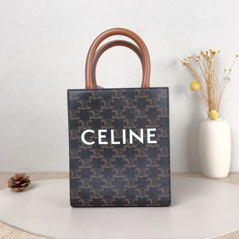 CELINE Crossbody Bag CABAS Mini Monogram PVC Mini 17 × 4 × 20.5 cm