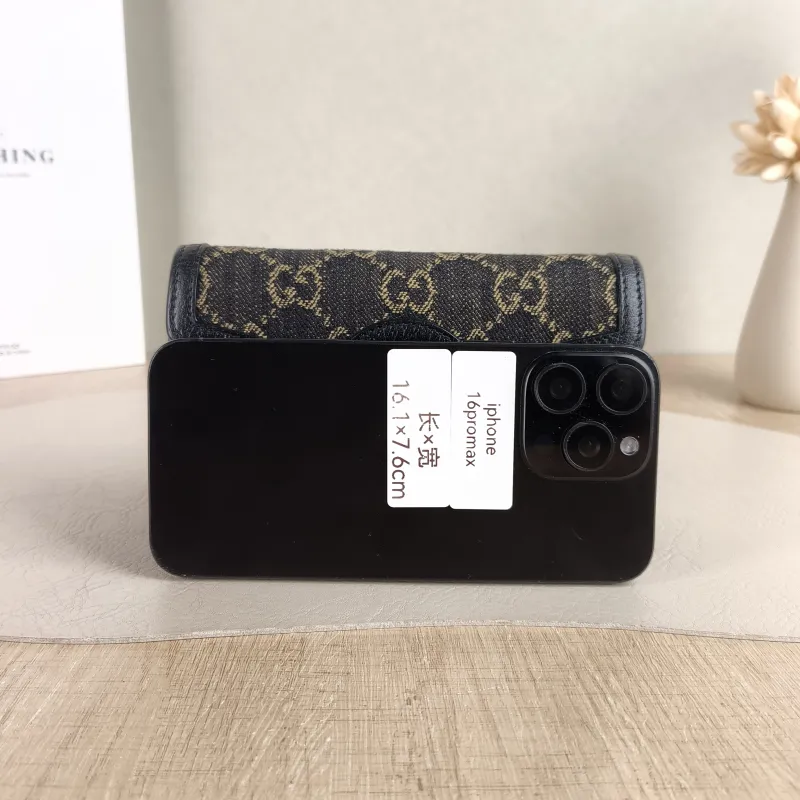 GUCCI Crossbody Bag Dionysus Black Monogram Canvas Mini 16.5 × 4.5 × 10 cm — cover view 2 of 5