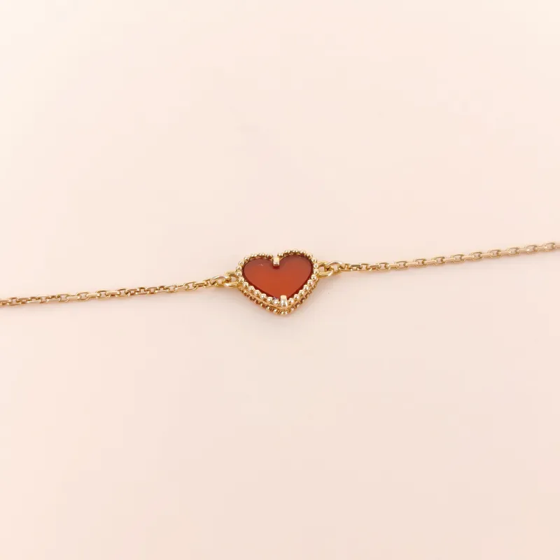 Van Cleef & Arpels Bracelet Sweet Hearts Bracelet 18KR ose Gold One Size 17.5 cm — cover view 5 of 9