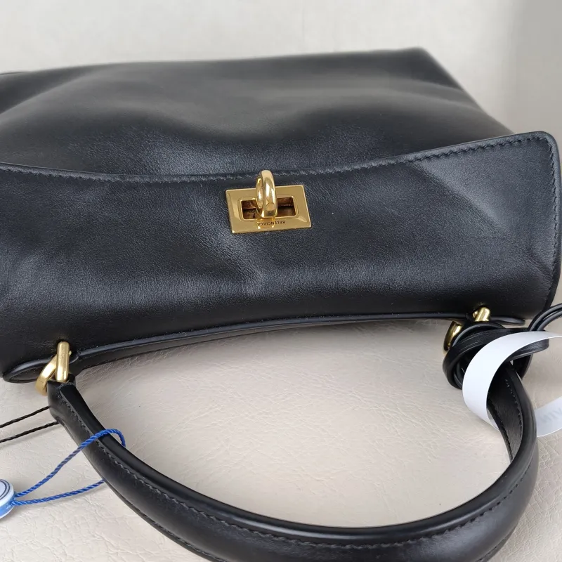 BALENCIAGA Crossbody Bag RODEO Black CC alfskin Mini 23 × 10 × 17 cm — detail view 1 of 13