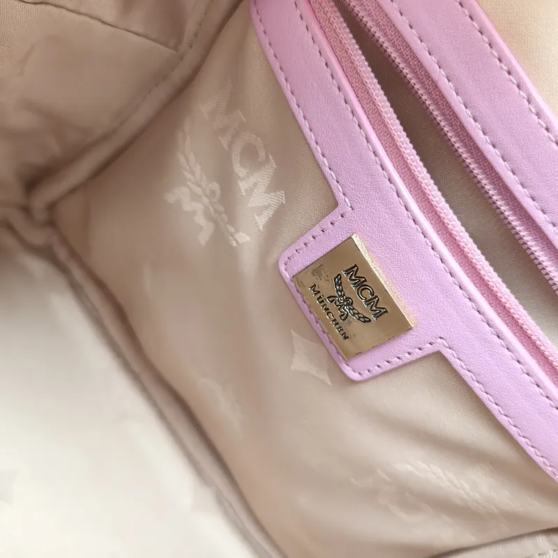 MCM Backpack Backpack Pink PVC One Size21 × 10 × 26 cm — detail view 8 of 13