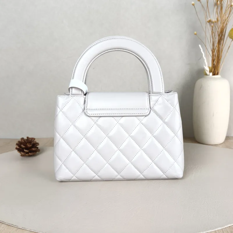 Chanel Crossbody Bag Kelly Grey Waxed Leathermini19 × 7 × 13 cm — cover view 3 of 5