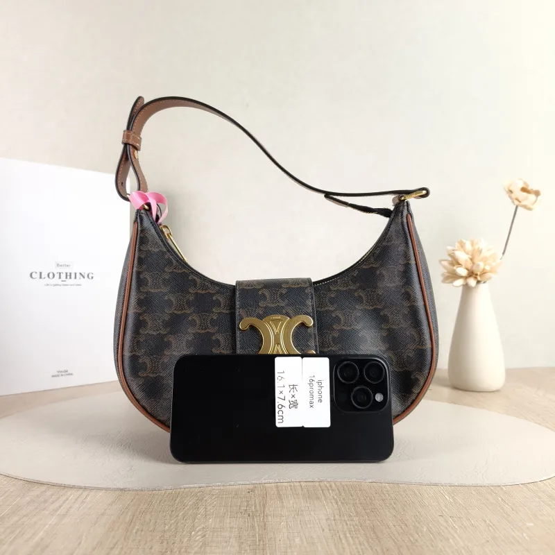 CELINE Shoulder Bag AVA Monogram PVC 24.5 × 6.5 × 17 cm — cover view 4 of 5