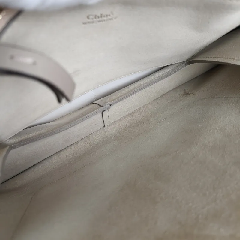 Chloé Crossbody Bag Crossbody Bag Grey Suede One Size31 × 5 × 26 cm — detail view 2 of 14