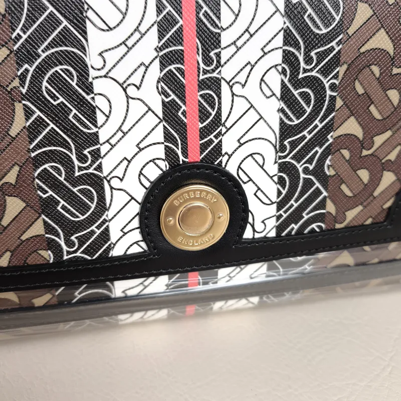 BURBERRY Crossbody Bag note Messenger Bag Colorblock PVC One Size 25 × 8 × 18 cm — detail view 5 of 12