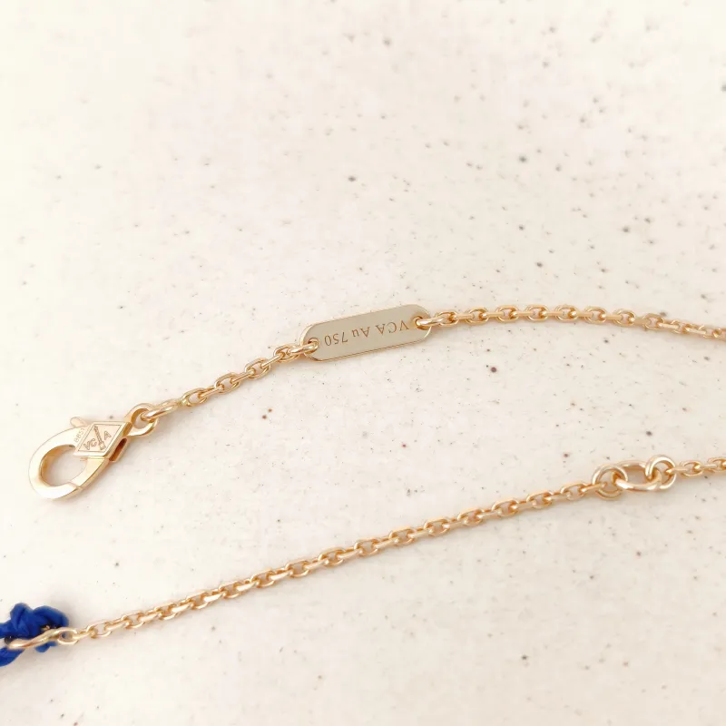 Van Cleef & Arpels Necklace Alhambra Alhambra Collection Necklace 18KY ellow Gold Vintage Small 41cm โ cover view 4 of 12