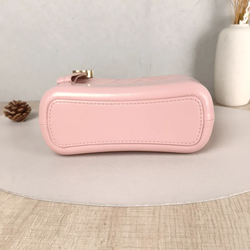 Chanel Crossbody Bag Gabrielle Gabrielle Bag Pink Calfskin Small 20 × 8 × 15 cm 27 — cover view 5 of 5