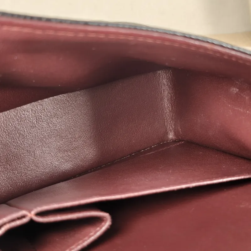 Chanel Crossbody Bag Classic Flap CF Black Grained Calfskin Small 23 × 6 × 14.5 cm — detail view 6 of 13