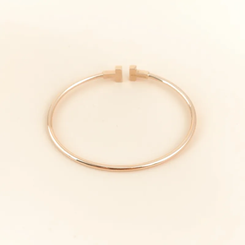 Tiffany&Co. Bangle T Collection T Gold 18k One Size 14.9cm — cover view 7 of 7