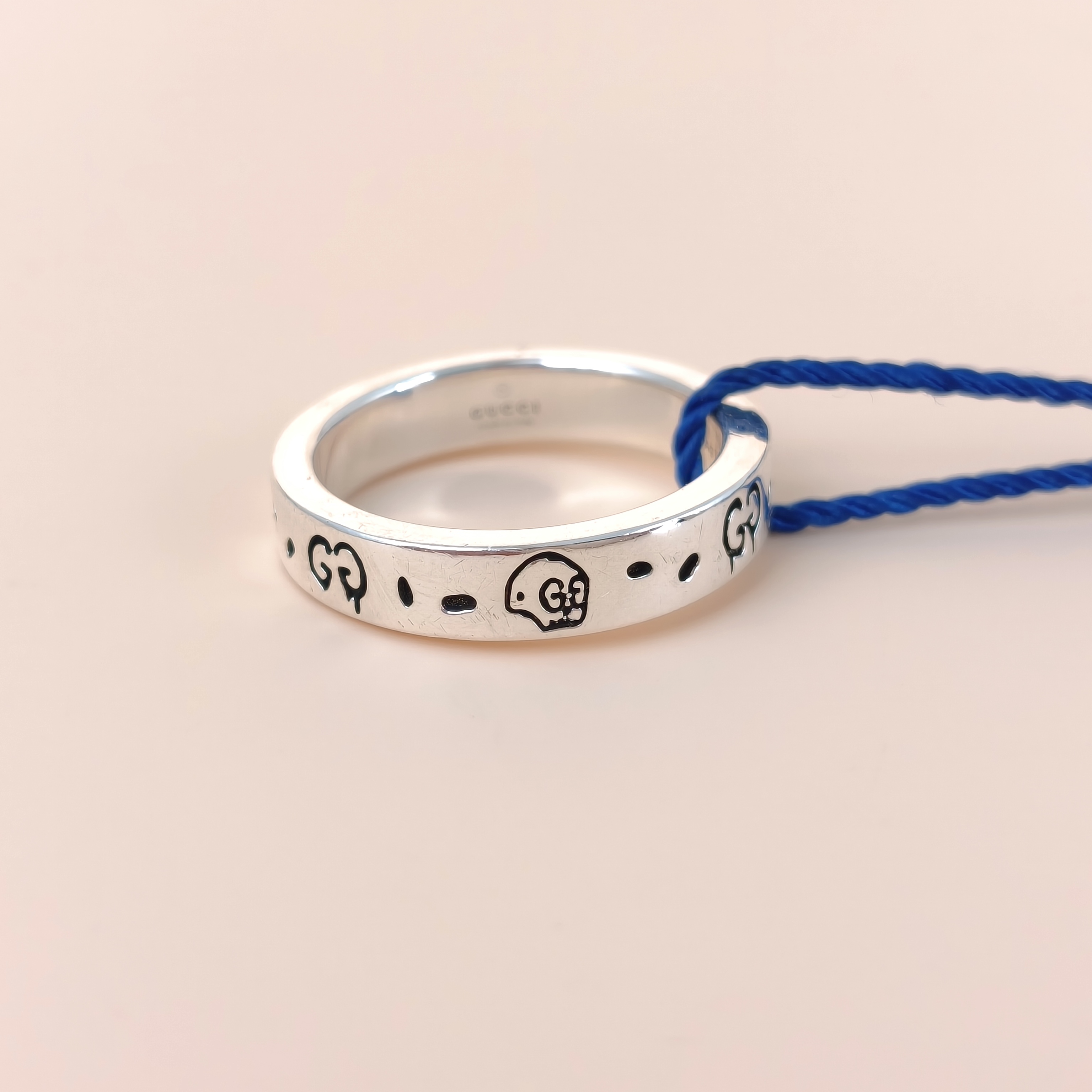 GUCCI Ring GG Ring Silver925 One Size14