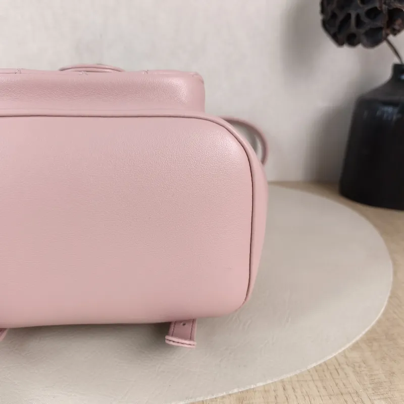 Chanel Backpack Duma Pink Calfskin Small 18 × 12 × 18.5 cm — detail view 6 of 11