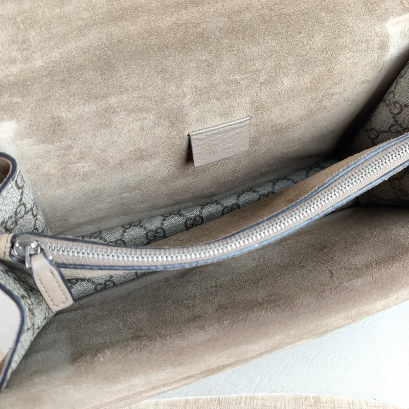 GUCCI Shoulder Bag Dionysus Monogram PVC Medium 28 × 9 × 17 cm — detail view 1 of 12