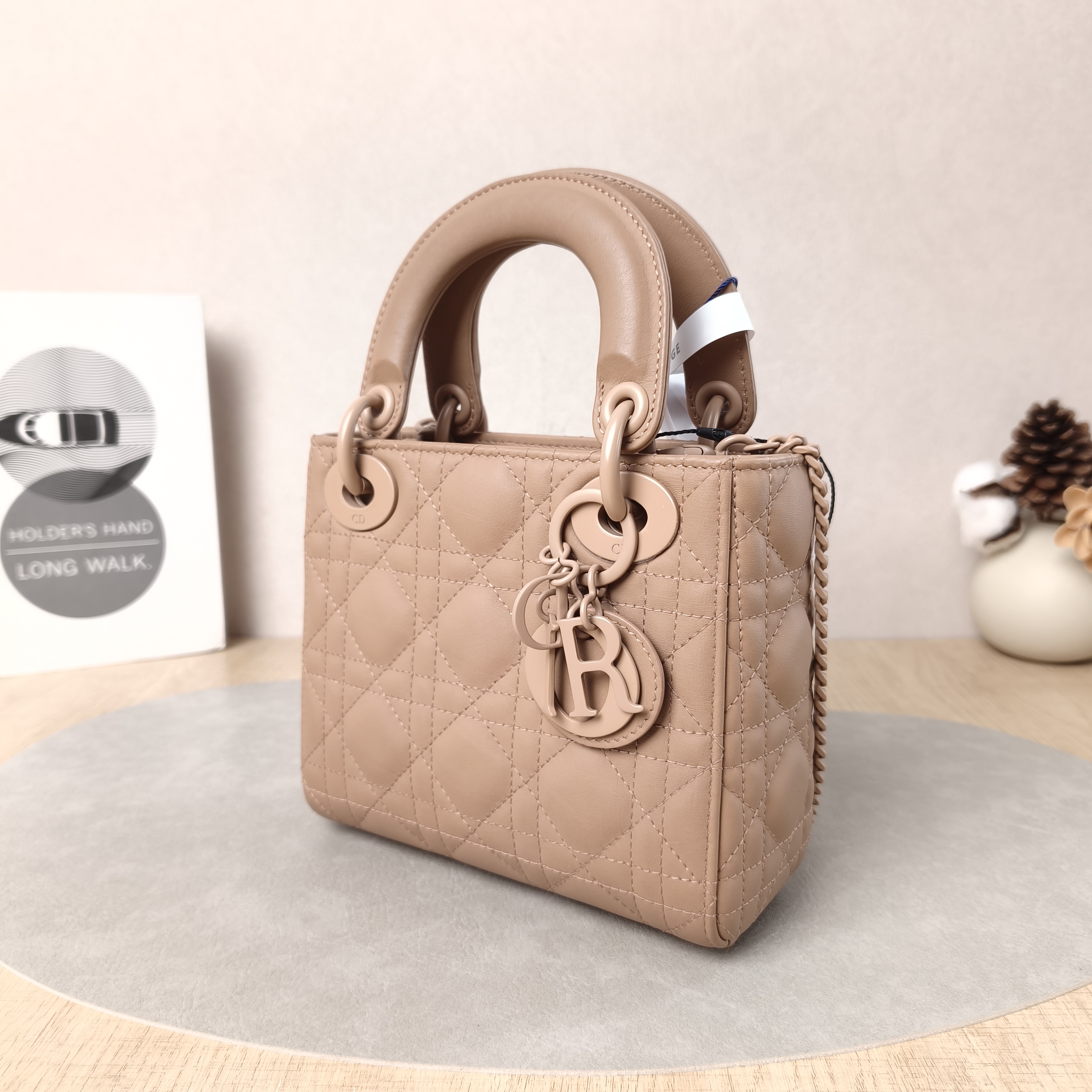 DIOR Crossbody Bag Lady Lady Dior Bag Red Calfskinmini17 × 7 × 15 cm — cover view 6 of 6