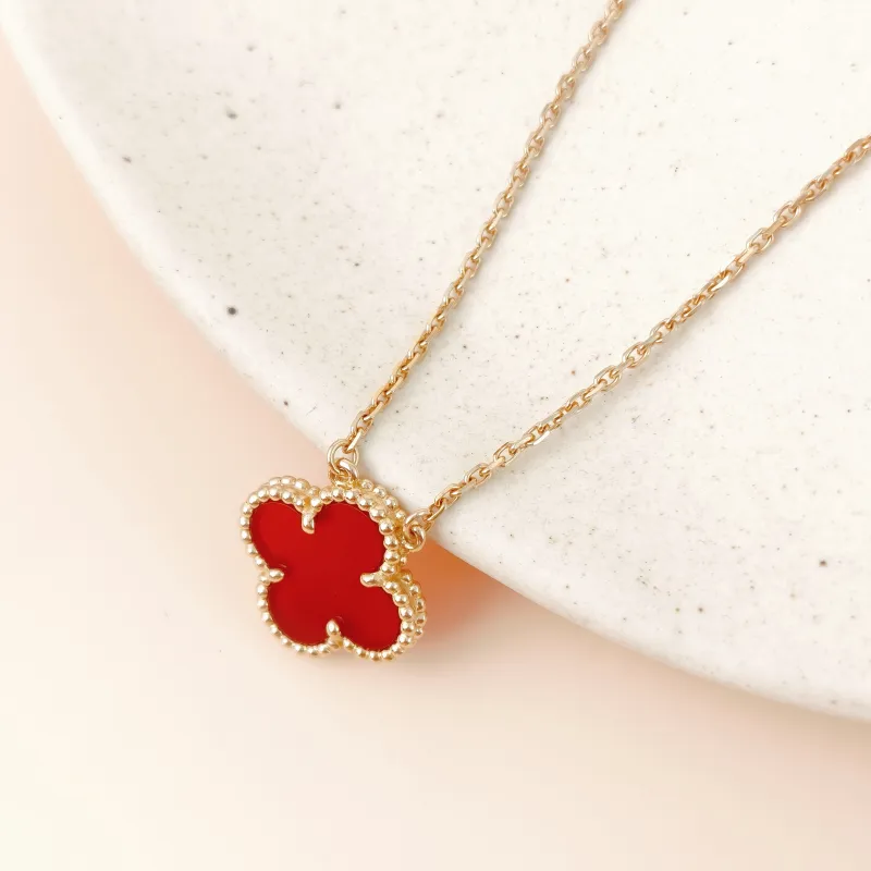 Van Cleef & Arpels Necklace Alhambra Alhambra Collection Necklace 18KY ellow Gold Vintage Small 41cm โ cover view 5 of 12