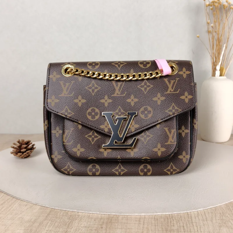 Louis Vuitton Crossbody Bag Passy Messenger Bag Monogram PVC Small 23 × 9 × 17 cm