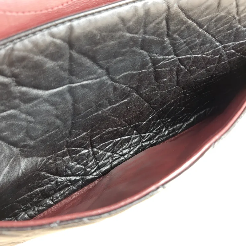 Chanel Shoulder Bag 2.55 Black Calfskin Large 31.5 × 10 × 20 cm 13 — detail view 2 of 13