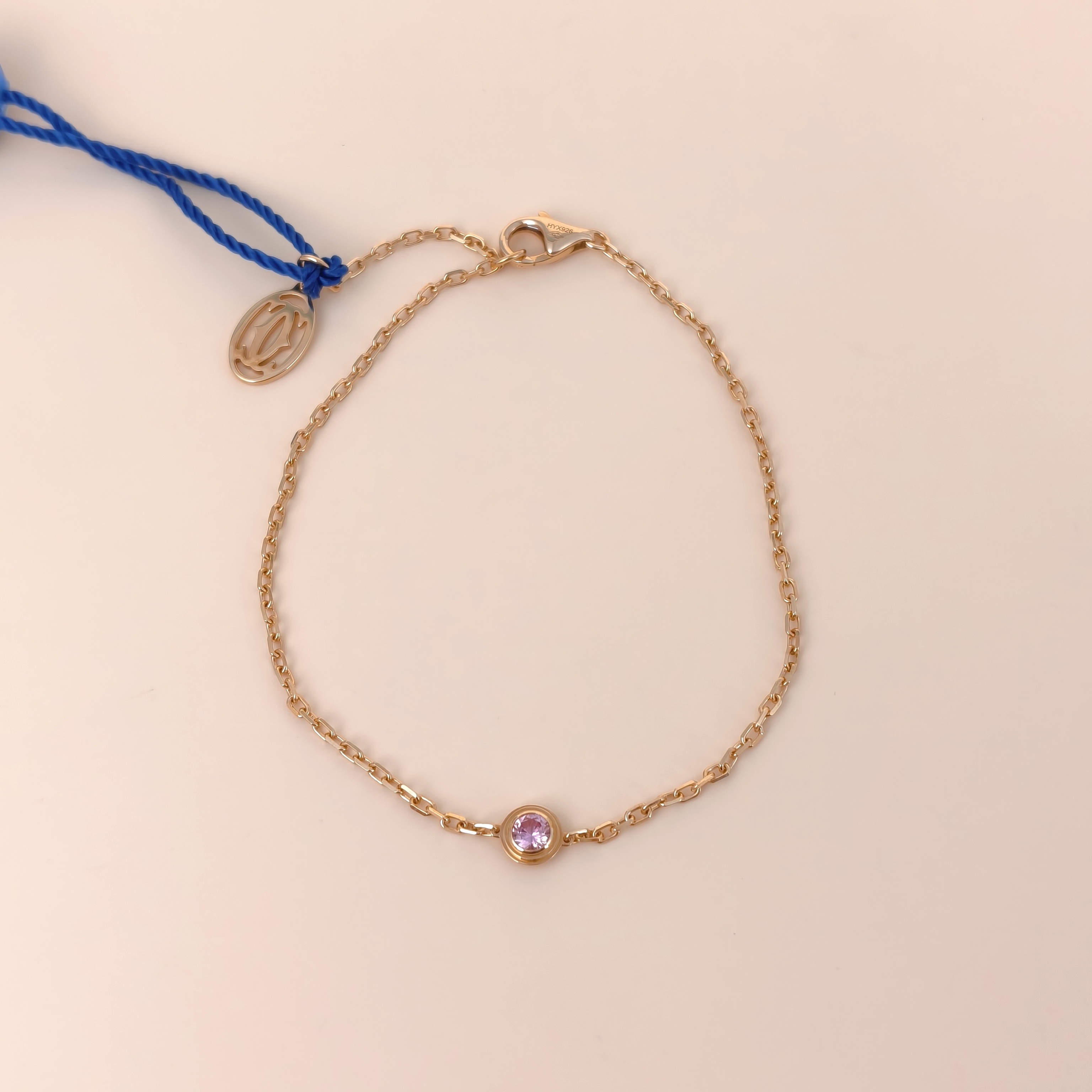 CARTIER Bracelet d'Amour Rose Gold 18KR ose Gold Pink Medium5 19cm