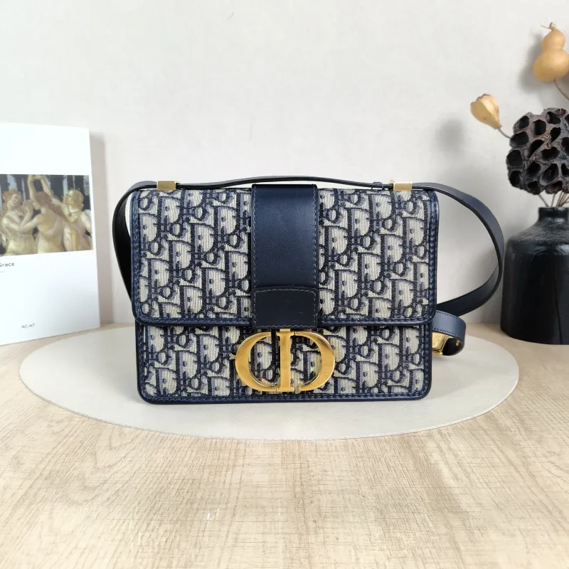 DIOR Crossbody Bag30Montaigne 30 Edition Canvas Medium24 × 8 × 17 cm